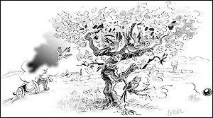 Que fait-on lorsque l'on tire sa poudre aux moineaux ?