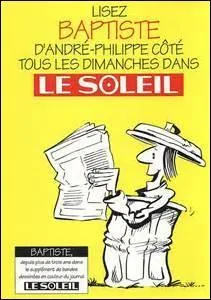 Comment se nomme le chien de Baptiste ?