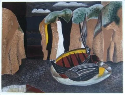 Qui a peint "Les falaises" ?