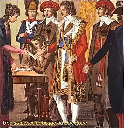 Le 3 novembre 1795 sont désignés les cinq directeurs : Barras, La Révellière-Lépeaux, Reubell, Letourneur et Sieyès. Lequel refusera ?