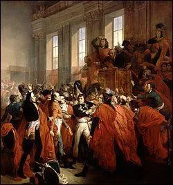 Qui ne participa pas à la préparation au coup d'Etat du 18 brumaire an VIII (9 novembre 1799) fait par Napoléon Bonaparte ?
