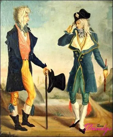 De 1794 jusqu'à 1799 s'enclenche une nouvelle Révolution, dite « Révolution bourgeoise ». Une nouvelle faction, la « jeunesse dorée », s'oppose aux Jacobins et aux sans-culottes, se formant autour de Fréron : les muscadins. Pour quelle raison sont-ils nommés ainsi ?