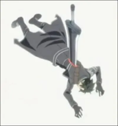 Enfin arrivé devant Asuna. Kirito, Asuna et Yui sont réunis. Mais Sûgo, le maître du jeu, intervient, immobilise Asuna et transperce Kirito avec sa propre épée. Alors que tout semble perdu, qui vient redonner espoir à Kirito ?