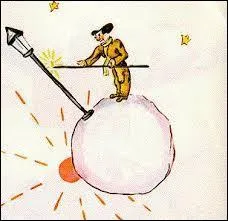 Dans quelle uvre clbre apparat  L'allumeur de rverbres  ?