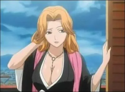 Comment s'appelle cette Shinigami du manga 'Bleach', étant apparue dans l'épisode 24 se fichant de son apparence ? Elle a été sauvée de la famine par Gin Ichimaru lorsqu'elle était enfant.