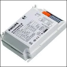 Quand il ne s'agit pas d'un lest, c'est un composant lectrique.