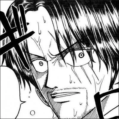 Qui a infligé la cicatrice présente sur l'oeil de Shanks le Roux ?