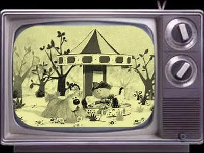 Quel était le nom du chien dans l'émission "Le manège enchanté" ?