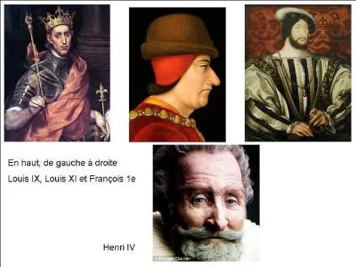 Avant son assassinat, Henri III désigna son successeur. C'est, bien sur, Henri IV. Mais, Henri III n'a fait que respecter la tradition en le désignant, puisque Henri IV était le descendant d'un roi de France. Lequel est-ce ?