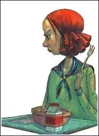 Quel est le prénom de cette petite peste, rencontrée par les orphelins au collège ?