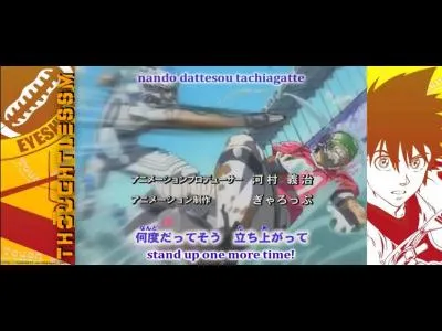 Un peu de pause avec les mangas type combat. Dans quel match Eyeshield parvient-il à passer Shin en, d'après les mots de son adversaire lui-même, atteignant "la super vitesse de la lumière" ?