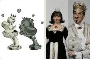 Que confond toujours le Roi du jeu d'échecs ?