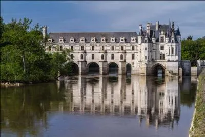 Sur quel cours d'eau a été construit le magnifique château de Chenonceau ?