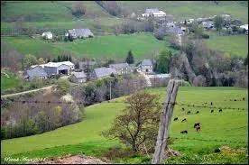 Le village Cantalien de Collandres se trouve en région ...