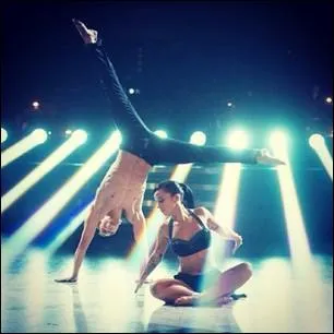 Sur quoi n'a-t-elle pas dansé lors de la finale ?