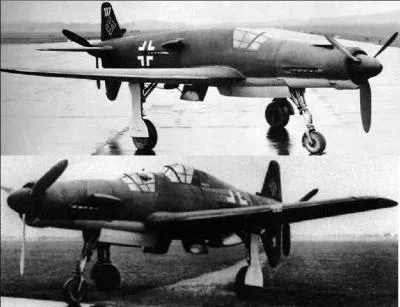 A vous de trouver le nom de cet avion dont la particularité est d'avoir deux moteurs installés en « Push-Pull ». C'est-à-dire, un moteur à l'avant qui tire l'avion et un à l'arrière qui le pousse ! C'est un avion multi-missions, monoplace ou biplace dans sa version « chasse de nuit. Quel est cet avion ?