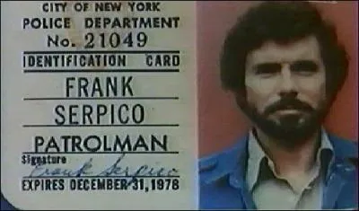 Dans la série "Serpico" dans les années 70, quel animal de compagnie avait Frank Serpico ?