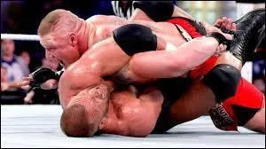 Quelques temps après son retour, Lesnar va entrer en rivalité avec Triple H. Cela donnera un match sans disqualification à SummerSlam puis un "No Holds Barred match" à WrestleMania 29. La guerre entre les deux hommes s'achèvera à Extreme Rules 2013. Quel était le type de match ?