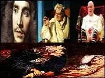 Qui joue le rôle dans cette comédie ? 
Regardez à droite de la photo..., et vous y verrez --------- en bas, et ---------- en haut.