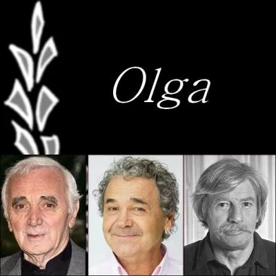 Qui chante ce prénom ?