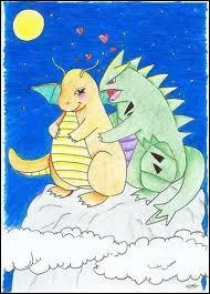 Quand Dracolosse et Tyranocif font un uf, à l'éclosion, on peut obtenir... ou ... (2 réponses)