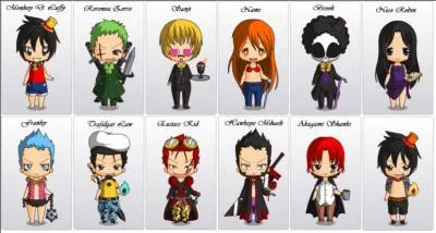 Pour finir, beaucoup de Chibis. Qui a perdu son nom ?