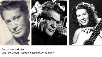 A vous de trouver l'un des créateurs du « chant des partisans », membre pilote de liaison avec la résistance, il écrira « l'Armée des ombres » en hommage aux combattants de la Résistance intérieure. Qui est ce personnage ?