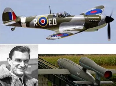 Ce pilote de Spitfire est mort au combat après avoir réussi à détruire un V1, malheureusement, il s'est sacrifié en le détruisant. Il était trop proche de ce V1 pour ne pas subir les effets de l'explosion. Il a sauvé un hôpital ! Qui est ce pilote ?