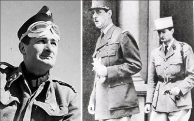 Il a été un le tout premier à rejoindre la France libre puisqu'il accompagne le général de Gaulle à Londres. Il terminera sa carrière comme ambassadeur de France à Londres. Il partira au combat et participera à la bataille d'El Alamein. Qui est ce personnage ?