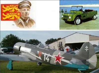 Vous connaissez certainement les « berlingots DOP », et la voiture « Citroën Méhari » avec sa carrosserie en plastique. Il est le créateur de ces produits. Egalement, il participa à l'aventure de Normandie Niémen, ces pilotes français qui combattirent aux côtés des Soviétiques. Qui est-il ?