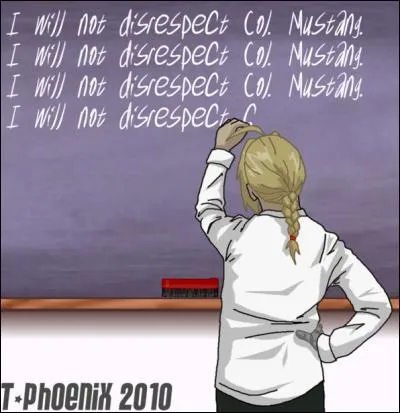 Ed est puni ! Il doit copier des lignes ! Mais pour quel motif ?