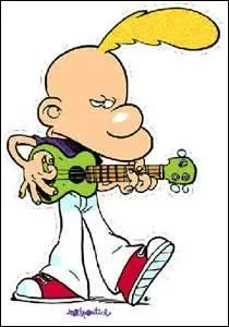 Mais bon, ce n'est rien, Titeuf a un grand talent , il sait jouer de la guitare.