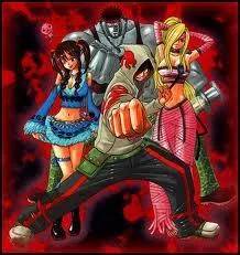 Quel est ce manga, ayant pour héros un monstre avec une apparence d'ado, accompagné de 3 autres monstres ? Indice : Seuls 2 tomes sont sortis.