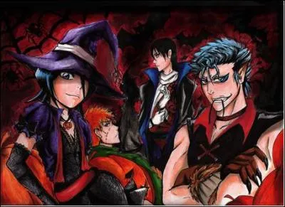 C'est Halloween ! Qui est déguisé en vampire ?