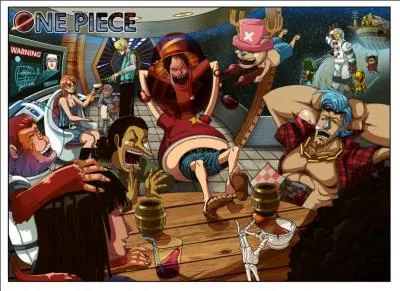 One Piece dans l'espace ! Qui sert Sanji ?