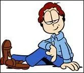 C'est le maître de Garfield, c'est bien sûr :