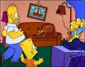 Qui est le chien de la famille Simpson ?
