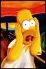 Quel célèbre tableau Homer Simpson imite-t-il ? Indice : c'est un tableau peint par "Edward Munch".