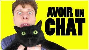 Comment s'appelle son chat ?