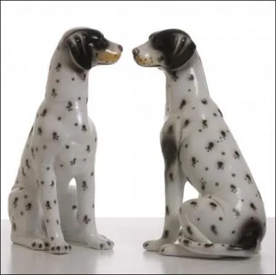 Que signifie l'expression "se regarder en chien de faïence" ?