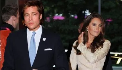 Kate Middleton et Brad Pitt c'est le début d'une longue histoire.