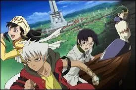 Voici le K et son héros d'un autre monde, désormais maître d'un spirite de vent.