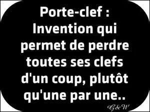 Qu'est qu'une clé ?