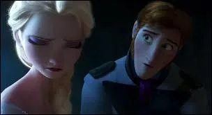 Après l'intervention de Hans, où se trouve Elsa ?