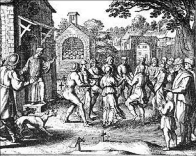 A Strasbourg, en juillet 1518, une épidémie bien « bizarre » a touché 400 personnes environ. Certaines d'entre elles moururent d'épuisement ou de crise cardiaque ! En quoi consitait cette épidémie ?