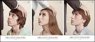 Cette campagne publicitaire met en garde les jeunes contre...