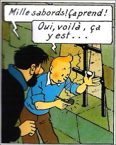Pourquoi Tintin arrive-t-il à allumer la pipe du capitaine Haddock avec une loupe ? Parce que