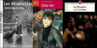 Quel ouvrage n'a pas été écrit au XIXe siècle ?