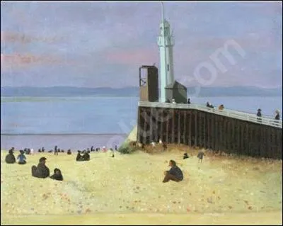 Qui a peint "La jetée de Honfleur" ?