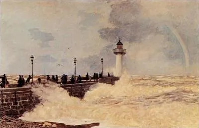 Qui a peint "La jetée au Havre" ?